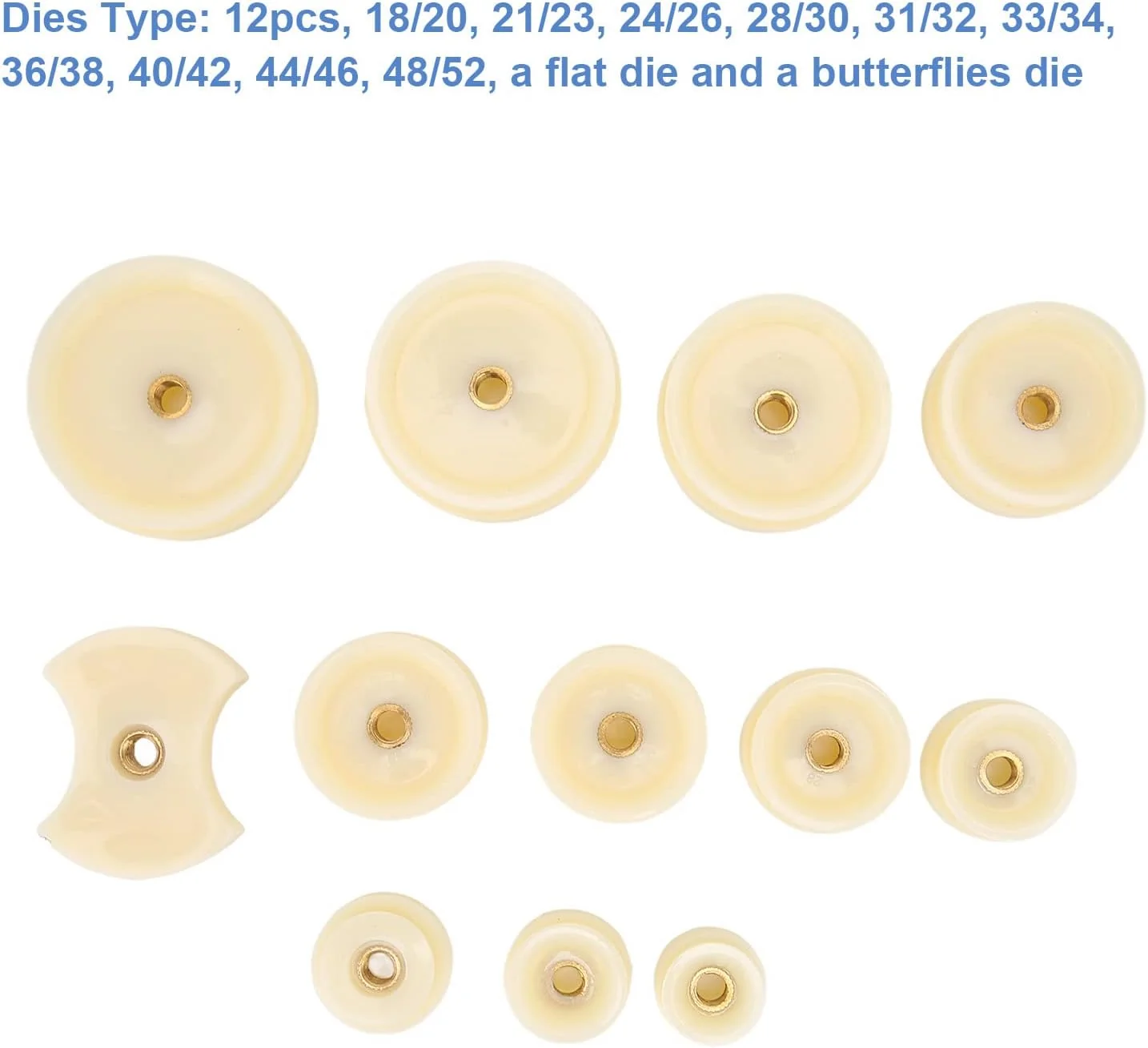 TOPINCN 13 Piece Watch Press Set, Watch Back