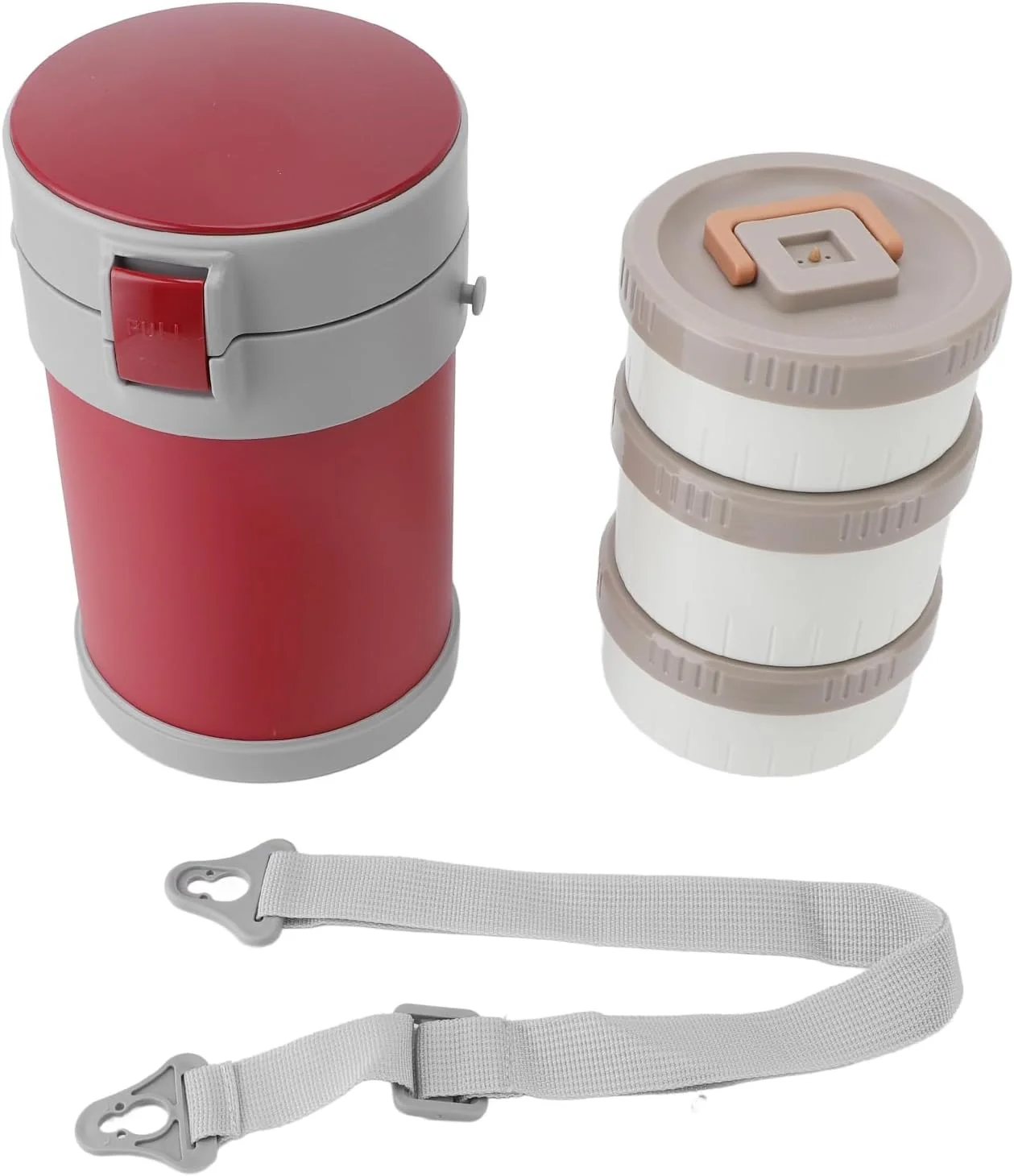 TOPINCN 2L Container For Hot Food, 304 Stainless