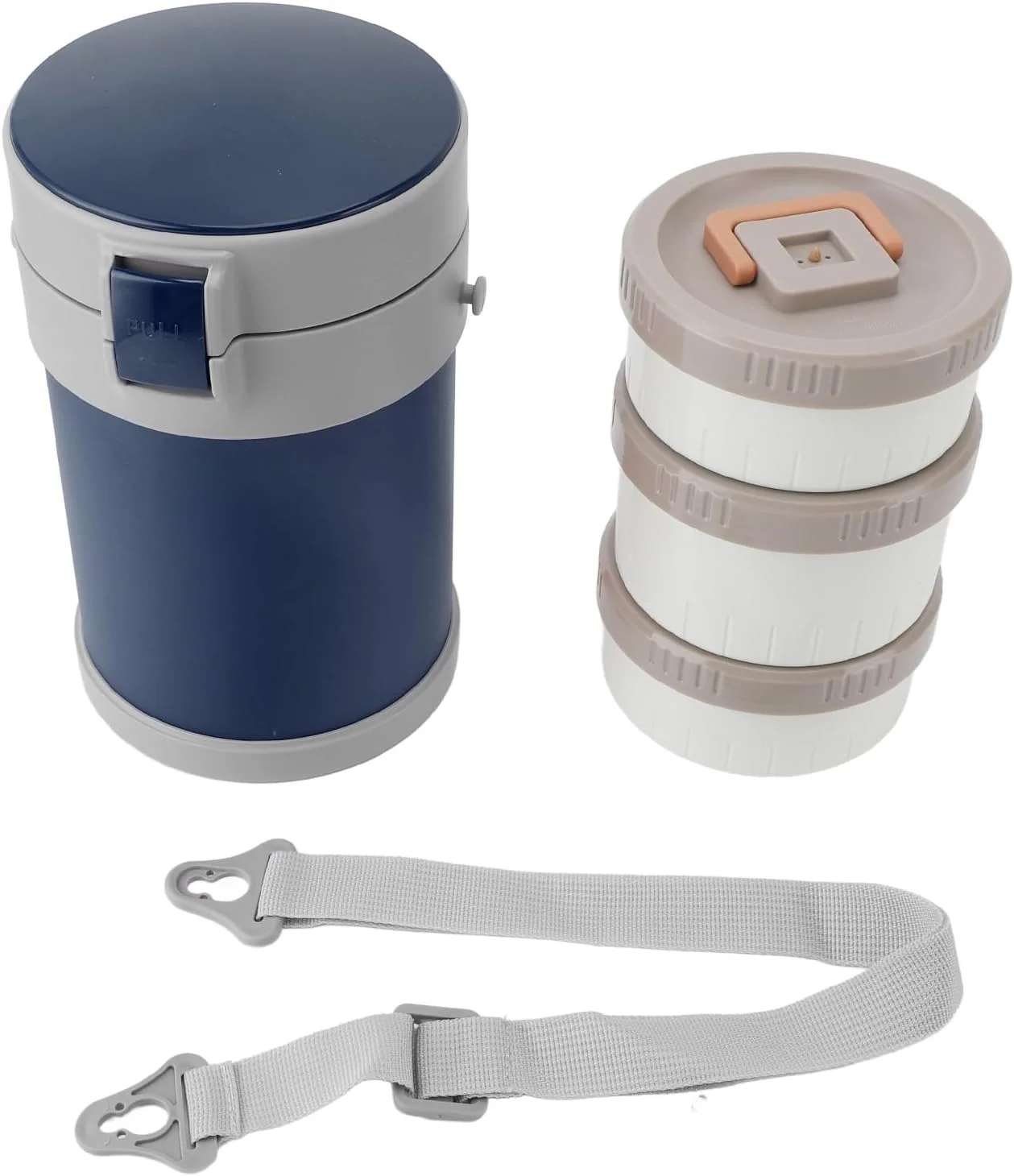 TOPINCN 2L Container For Hot Food, 304 Stainless Steel