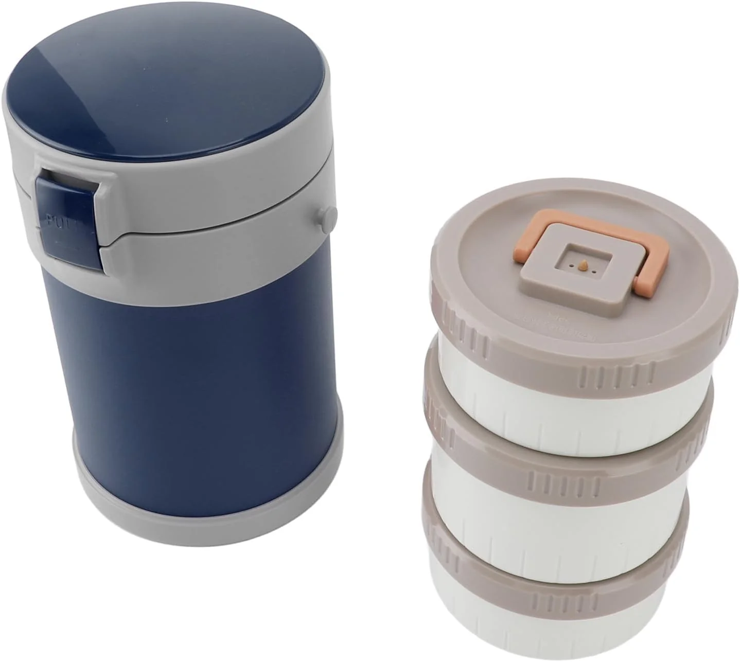 TOPINCN 2L Container For Hot Food, 304 Stainless Steel