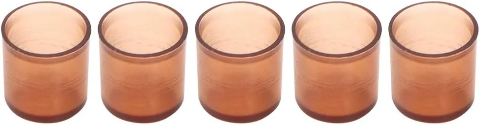 TOPINCN 500Pcs Queen Rearing Cell Cup Plastic Brown