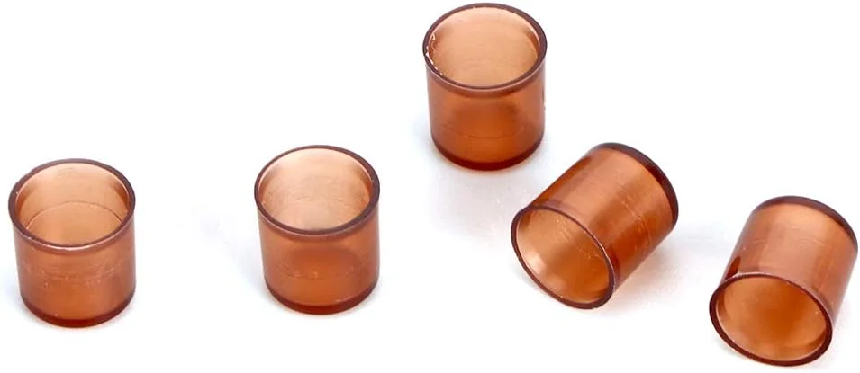 TOPINCN 500Pcs Queen Rearing Cell Cup Plastic Brown