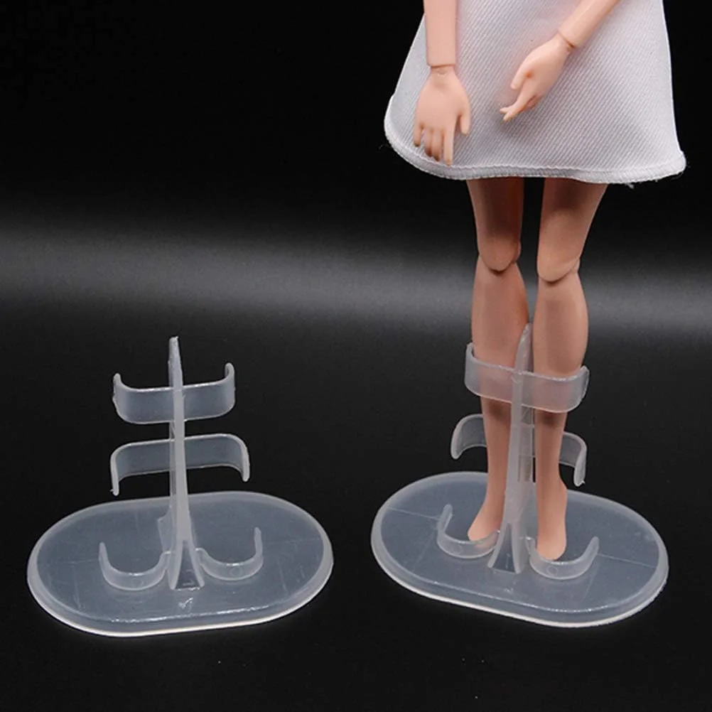 TOPINCN 5/10 Pcs Doll Stands Display Holders, Small
