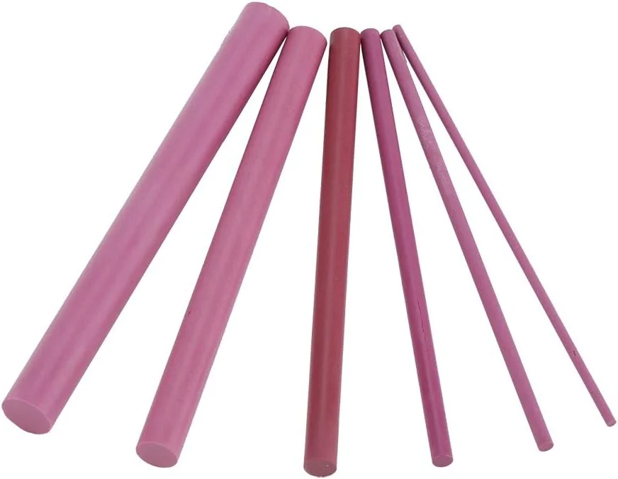 TOPINCN 6Pcs 3000 Grit Polishing Oil Stone Sharpener