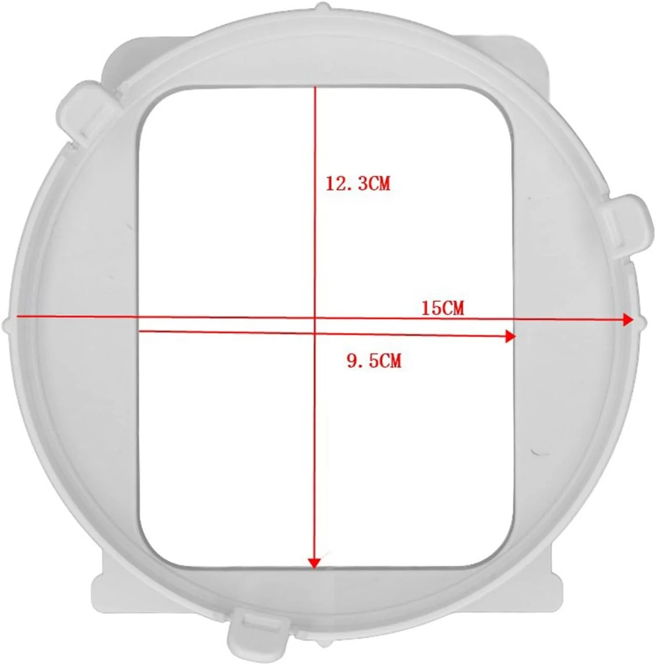 TOPINCN Air Conditioner Exhaust Hose Connector Square Exhaust