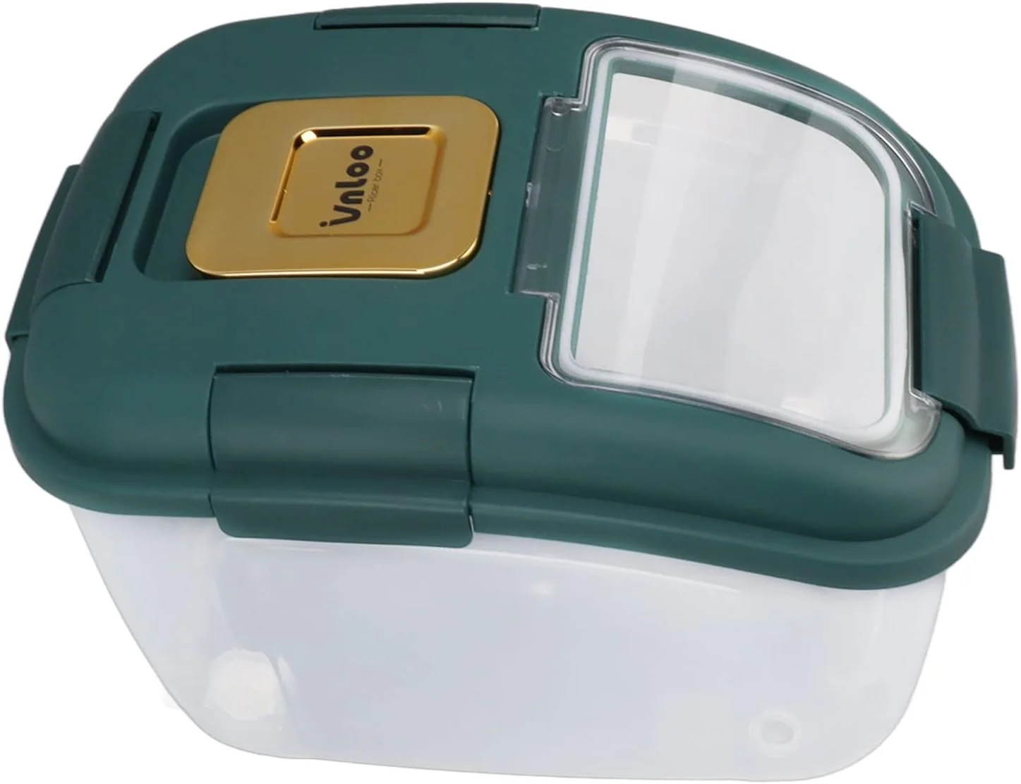 TOPINCN Airtight Rice Storage Container, Bulk Food Container