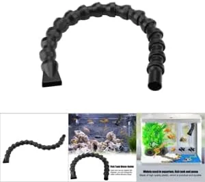 TOPINCN Aquarium Long Water Outlet Nozzle, Flexible 360