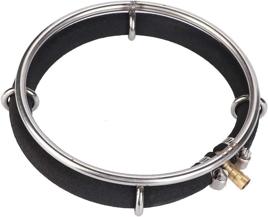 TOPINCN Aquarium Round Air Bubble Diffuser Ring Fish