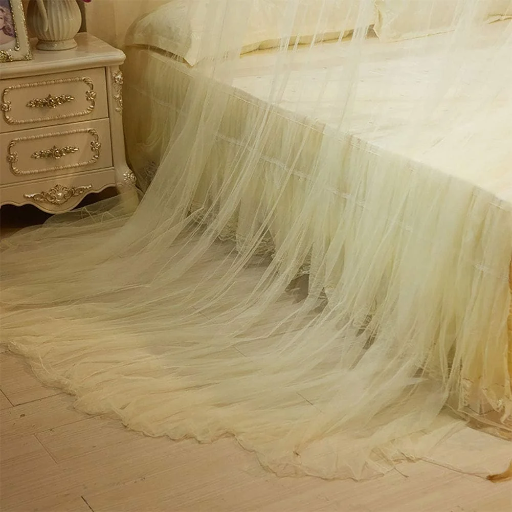 TOPINCN Bed Canopy, Canopy Bedding, 360 Degree Dome