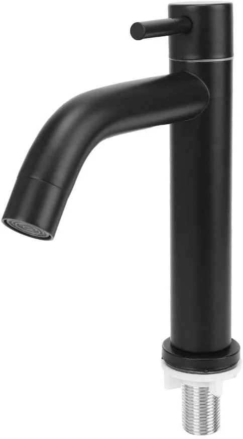 TOPINCN Black Modern Stainless Steel Wrench Type Bathroom