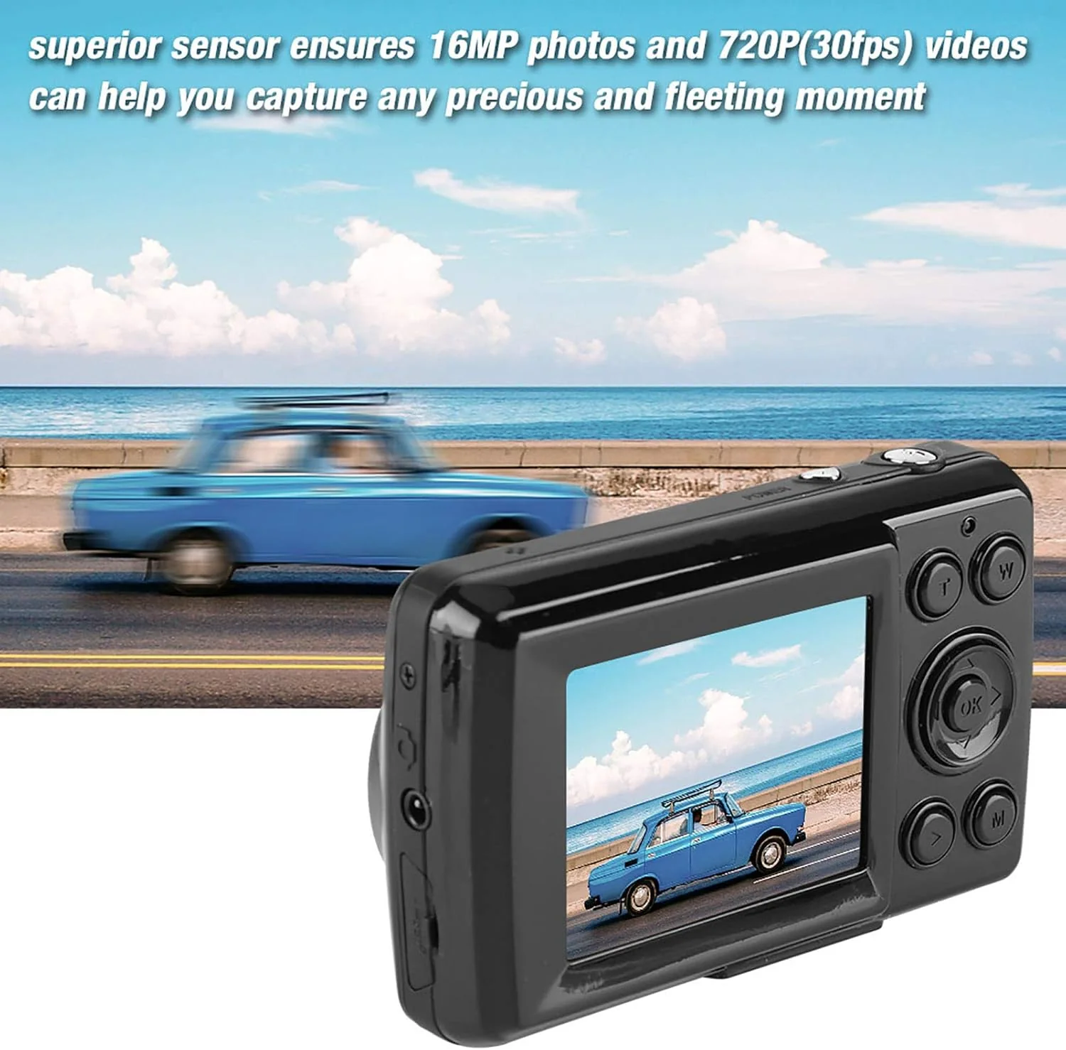 TOPINCN Digital Camera Recorder, Digital Video Camera 2MP