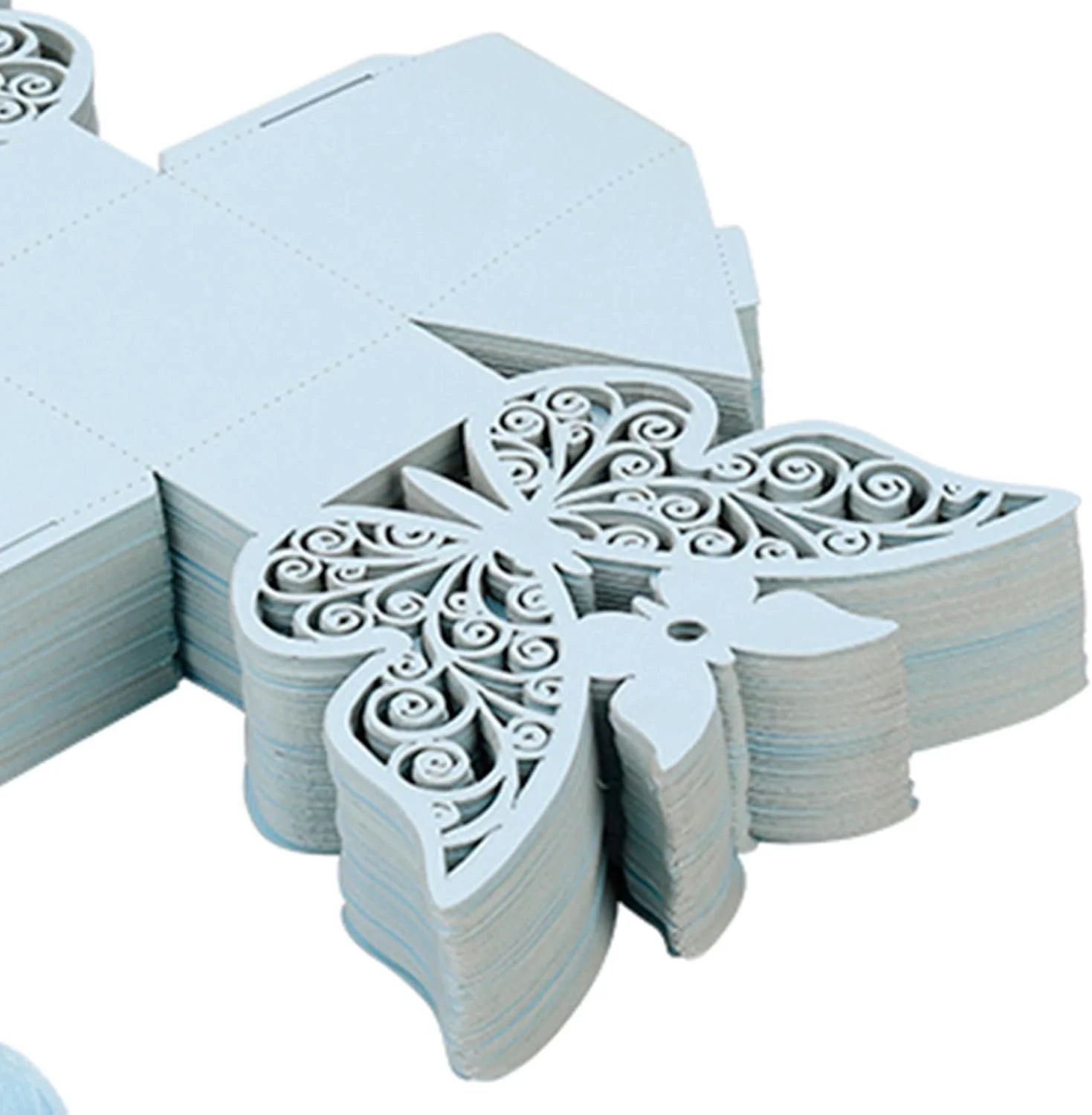 TOPINCN European Style Paper Favor Boxes, 100 Pack
