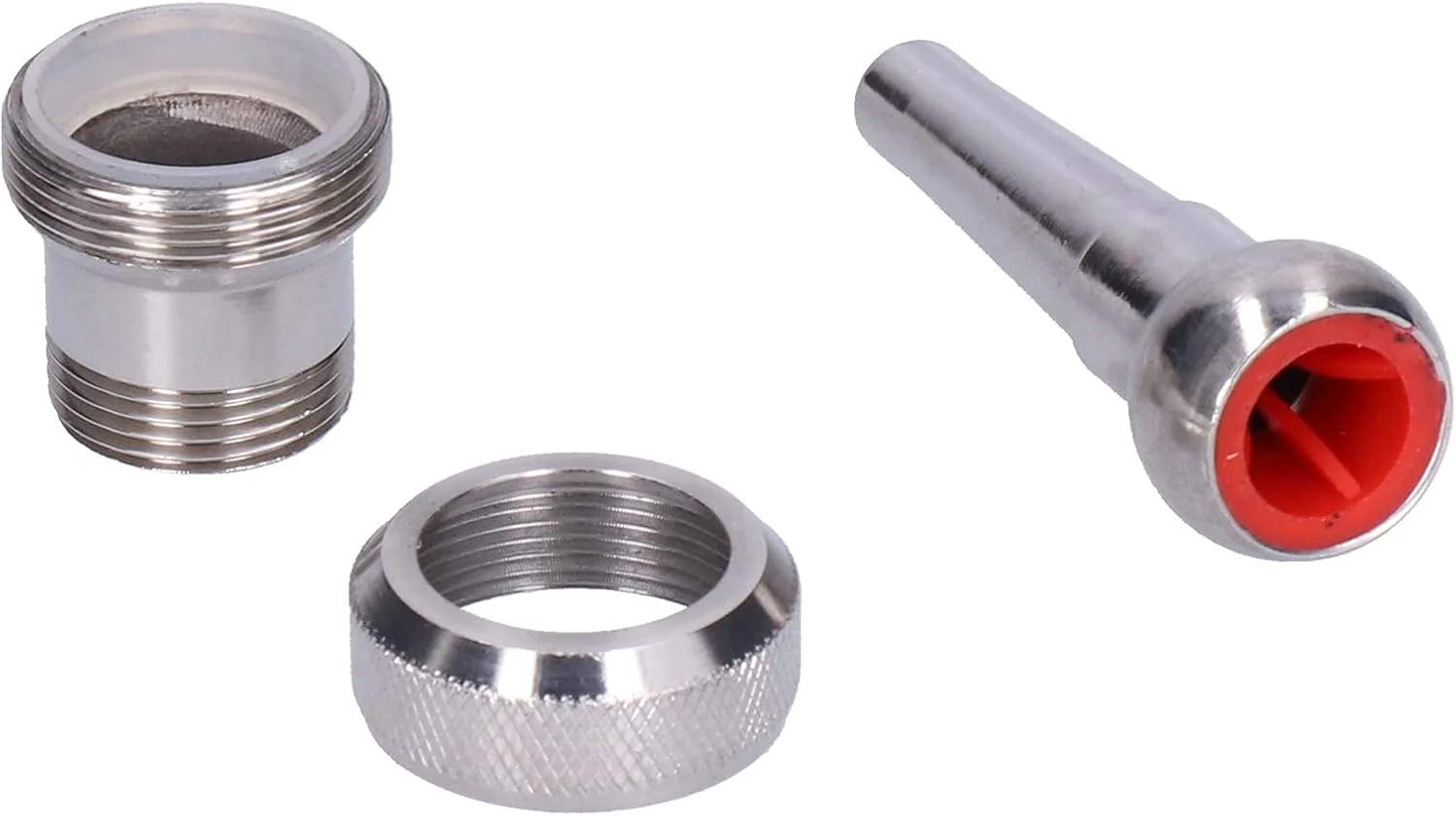 TOPINCN Fountain Nozzle, 304 Stainless Steel Spray Adjustable