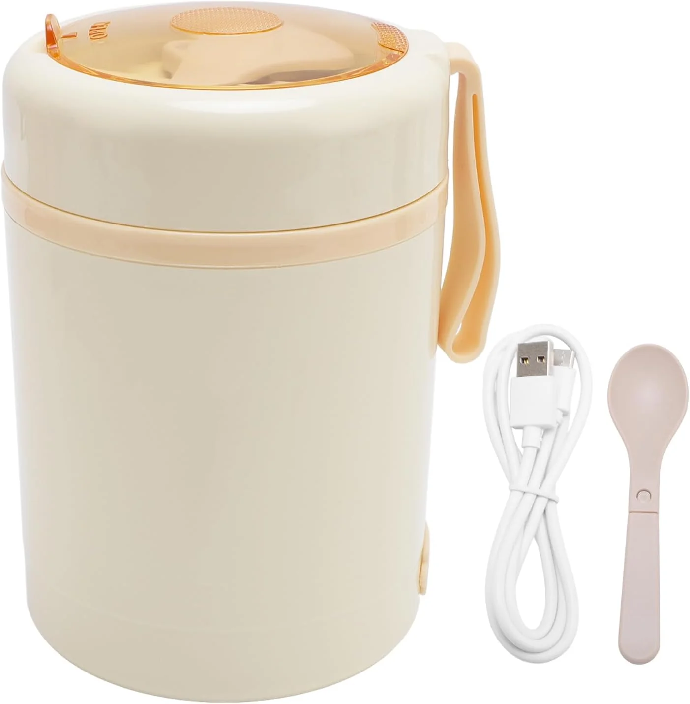 TOPINCN Heated Lunch Box, Stainless Steel 304 Electric