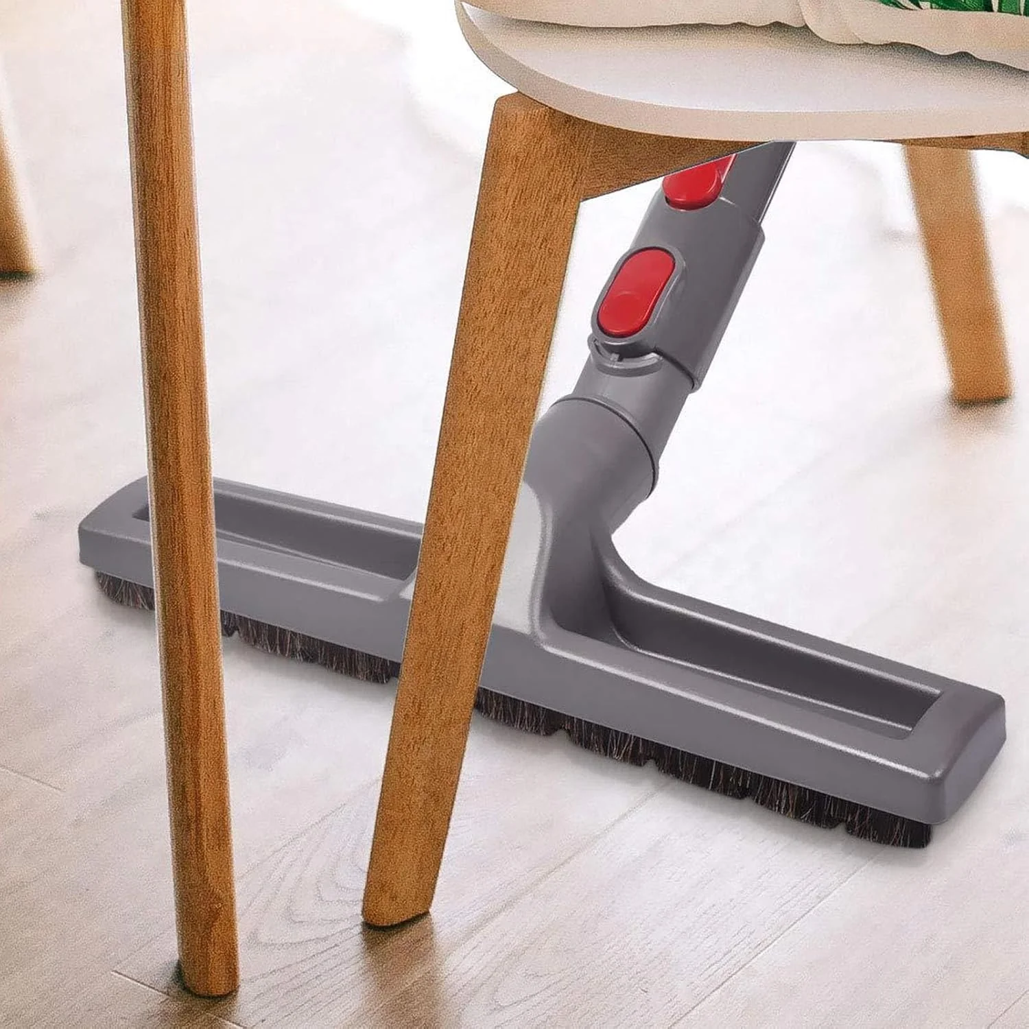 TOPINCN Horsehair Hardwood Floor Brush Vacuum Hardwood Floor