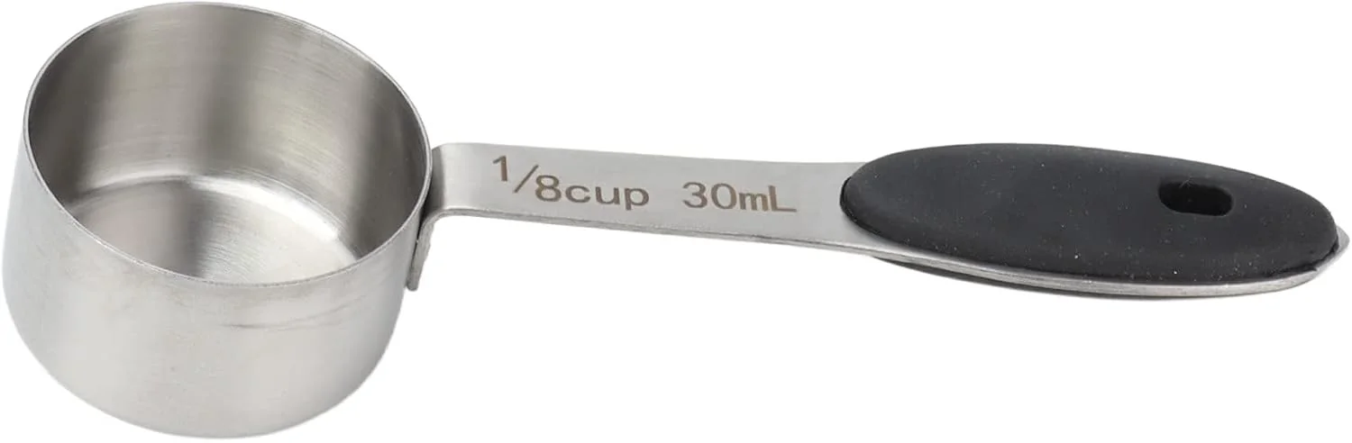 TOPINCN Measuring Cups Stainless Steel Coffee Measuring Scoop 1/8