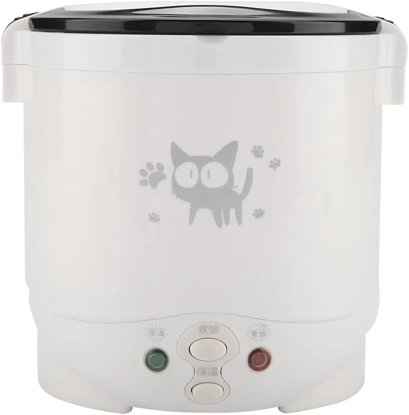 TOPINCN Mini Rice Cooker 1L, Portable Electric Food Steamer