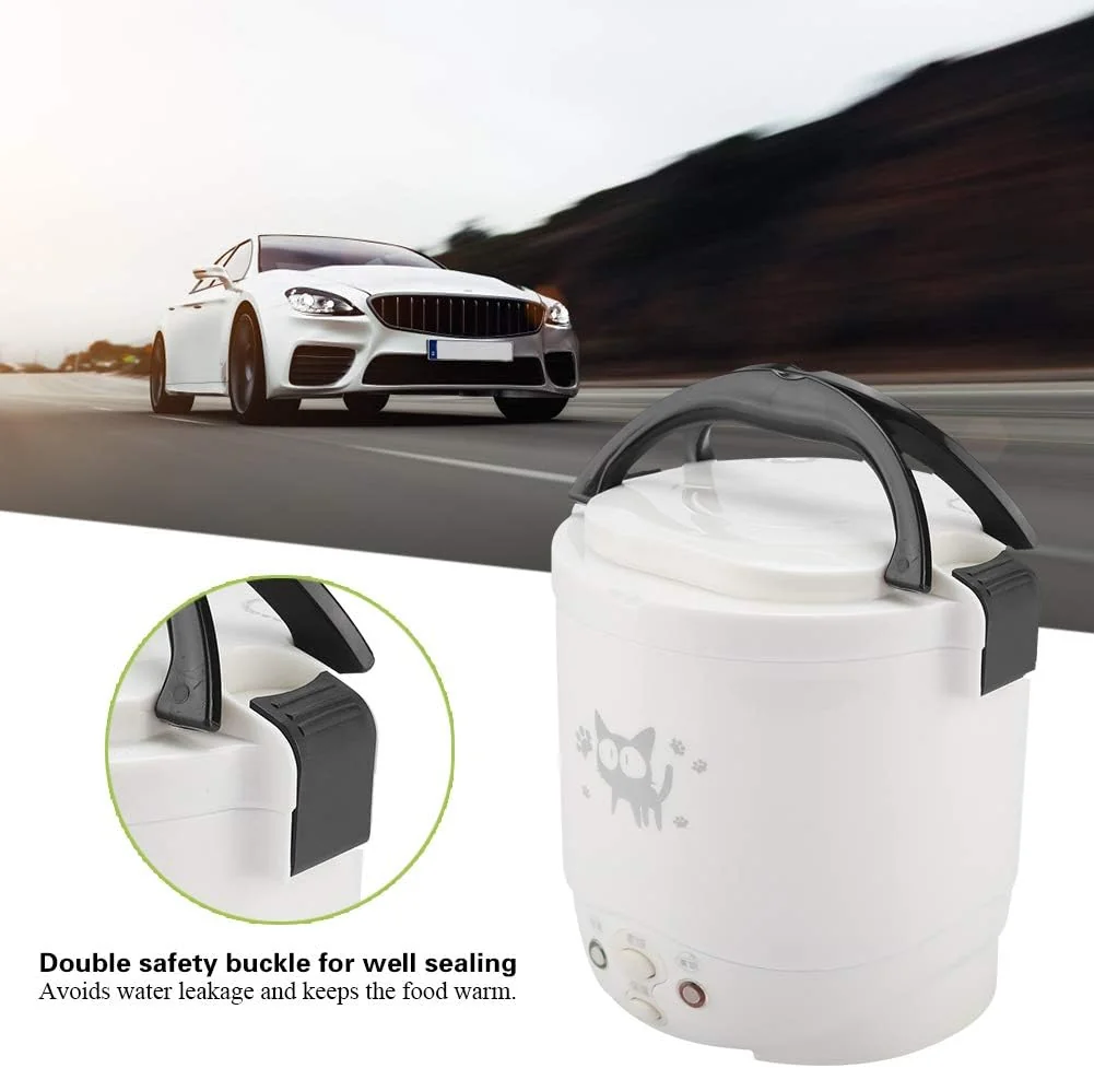 TOPINCN Mini Rice Cooker 1L, Portable Electric Food Steamer