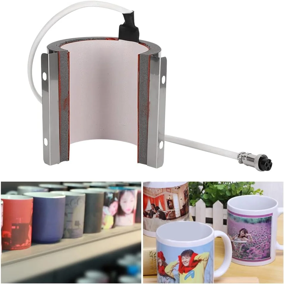 TOPINCN Mug Press, Mug Cup Press Heating Transfer Attachment