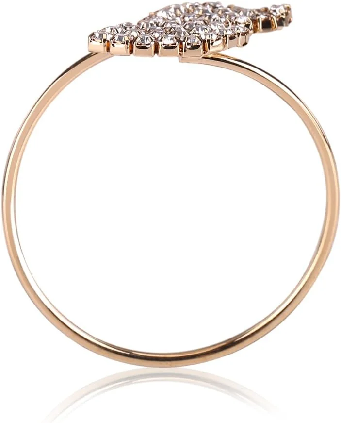 TOPINCN Napkin Rings Set 12 Leaf Napkin Holders