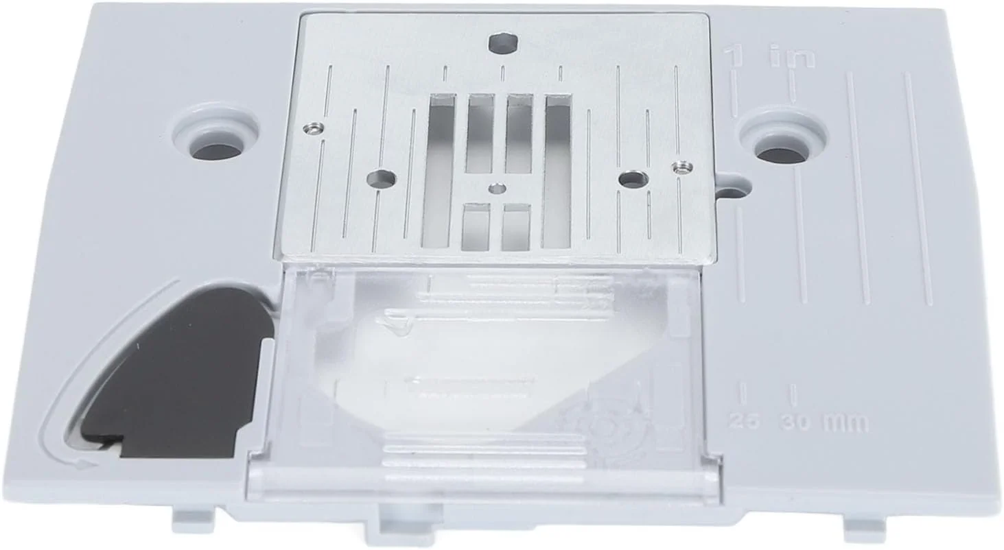 TOPINCN Needle Plate for Sewing Machines, Straight Stitch Needle