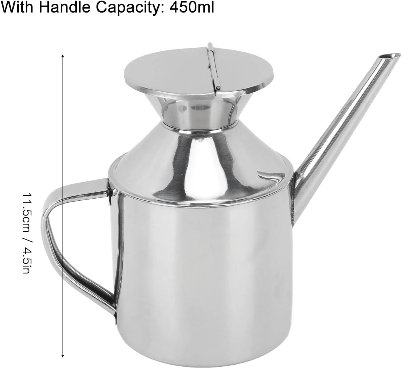 TOPINCN Olive Oil Dispenser Stainless Steel Oil Dispenser