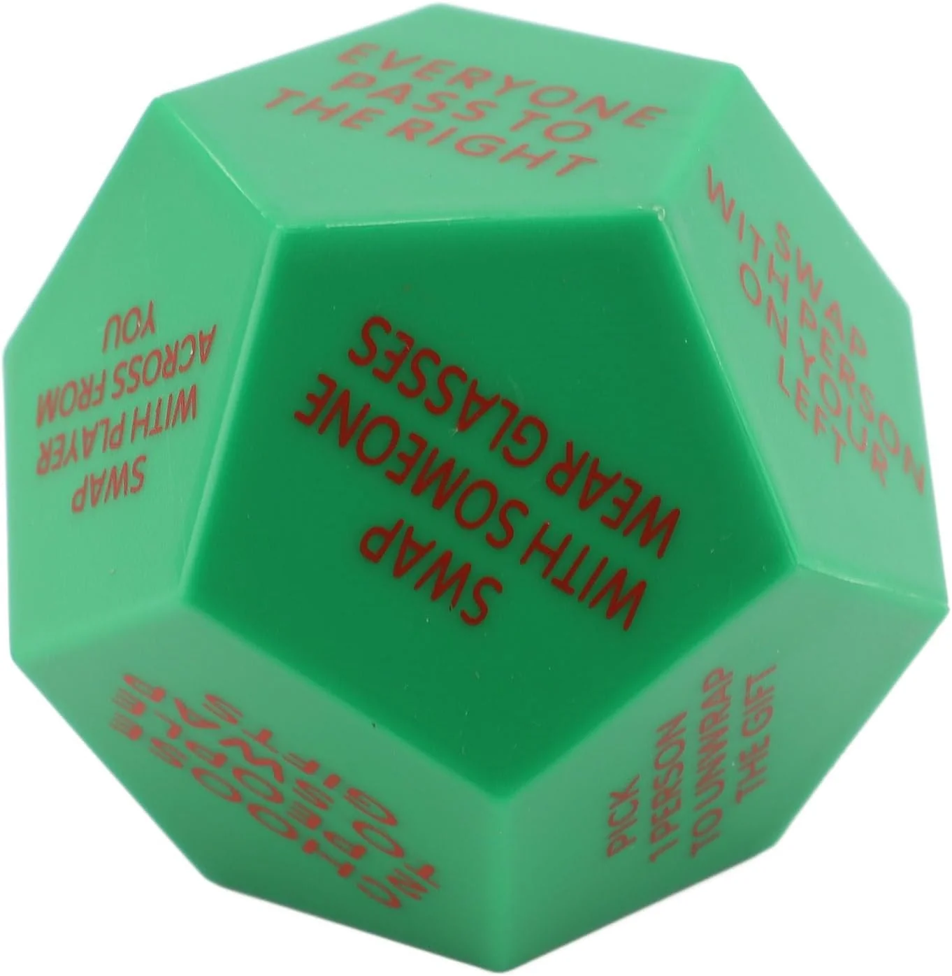 TOPINCN Santa Swap Present Exchange Dice, 12 Different