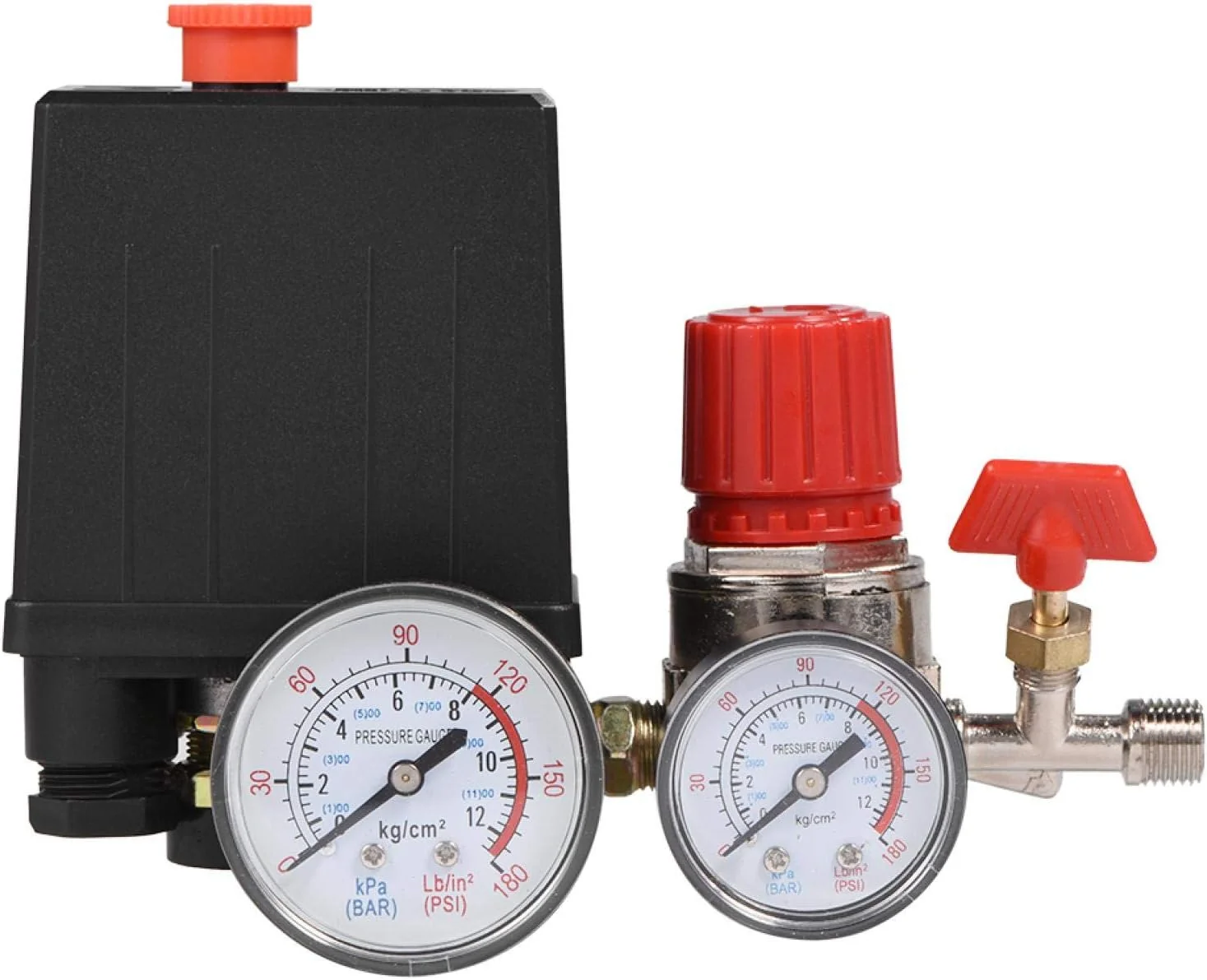 TOPINCN Small Air Compressor Pressure Switch Control Valve