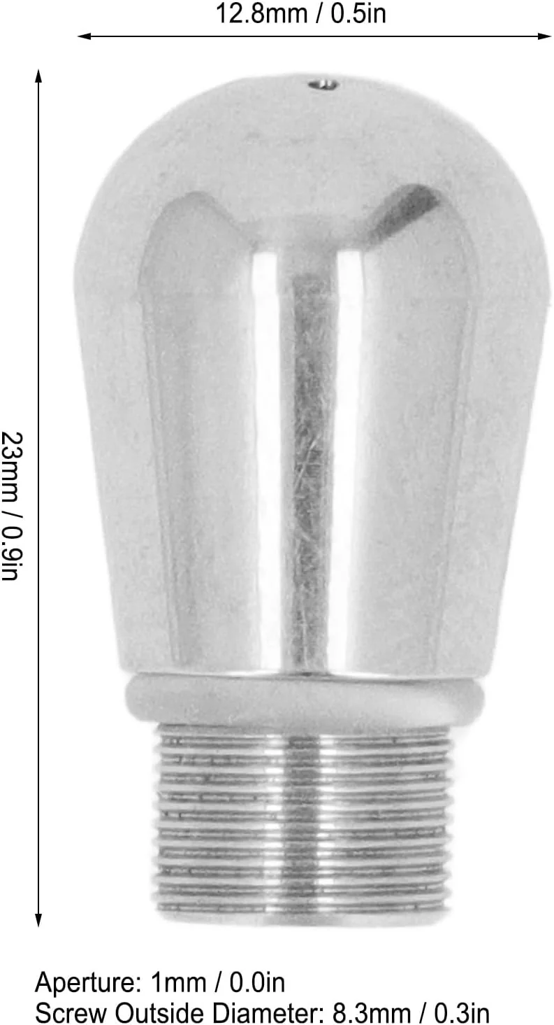 TOPINCN Steam Nozzle Tip Spout 4 Hole for