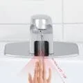 TOPINCN Touchless Motion Sensor Faucet, Automatic Hands-Free Bathroom