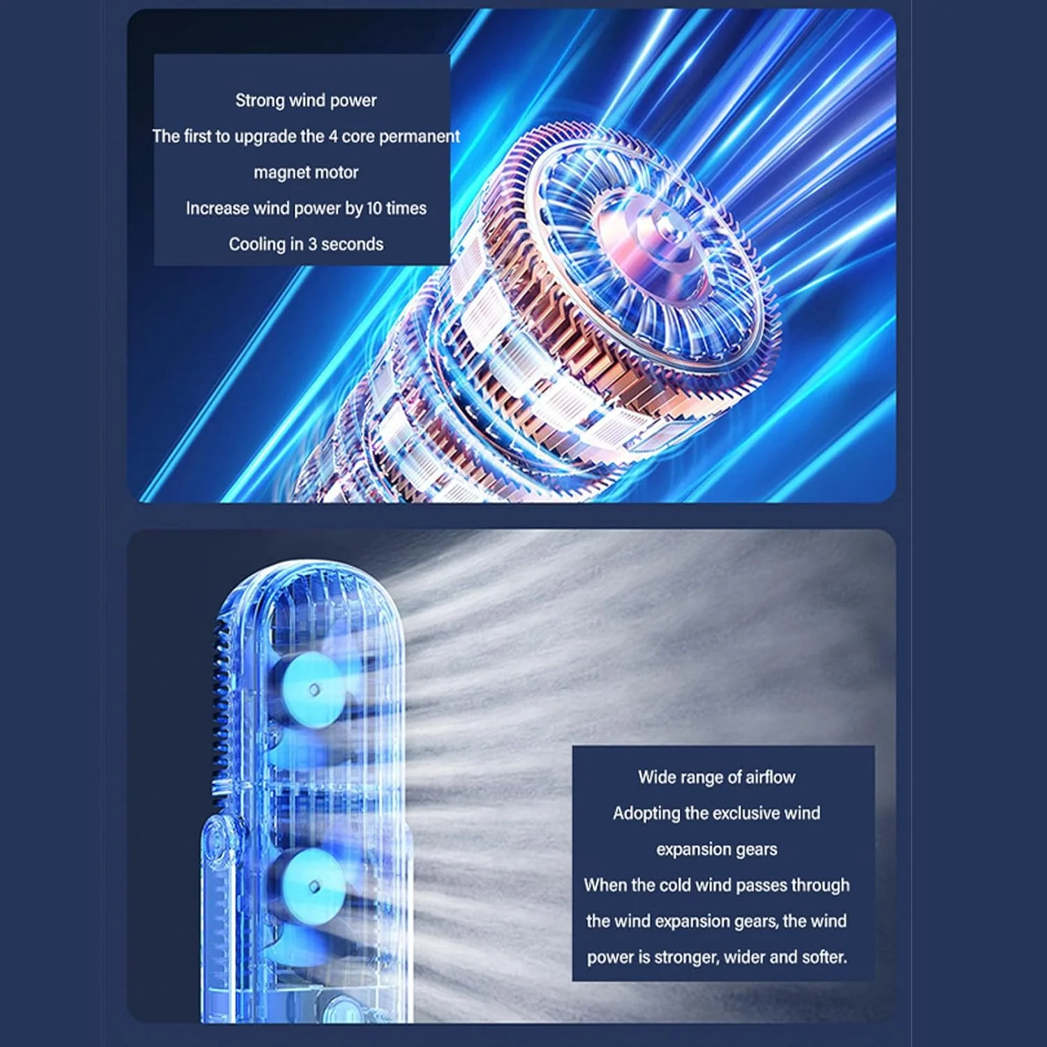 TOPINCN Tower Fan for Bedroom, Ultra Quiet Oscillating