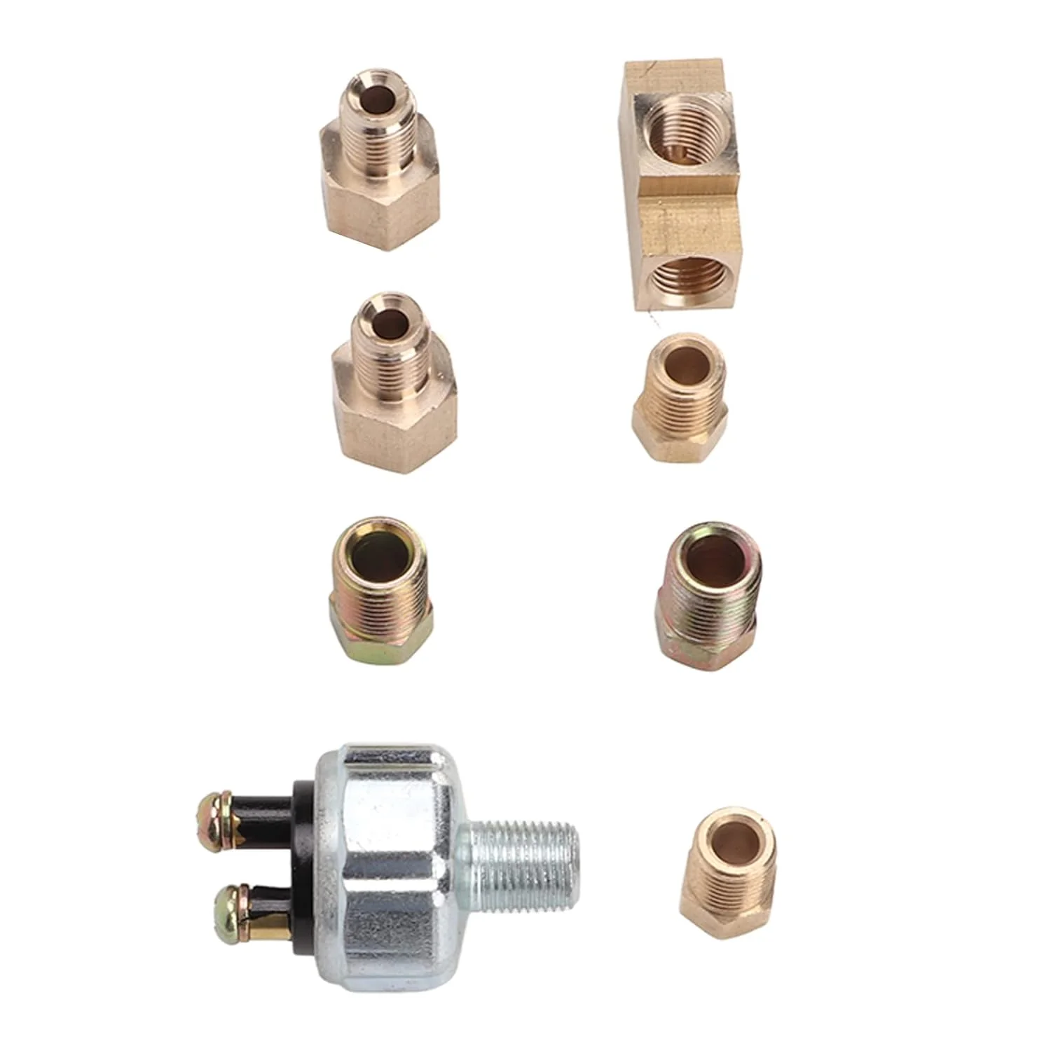 TOPINCN Universal Hydraulic Pressure Brake Light Switch Kit