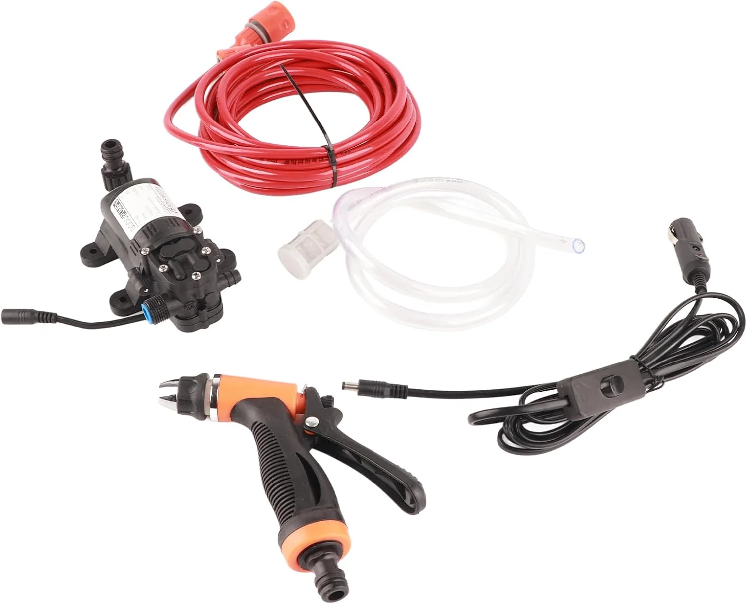 TOPINCN Water Pump, Portable Intelligent Electric Pressure Car Washer