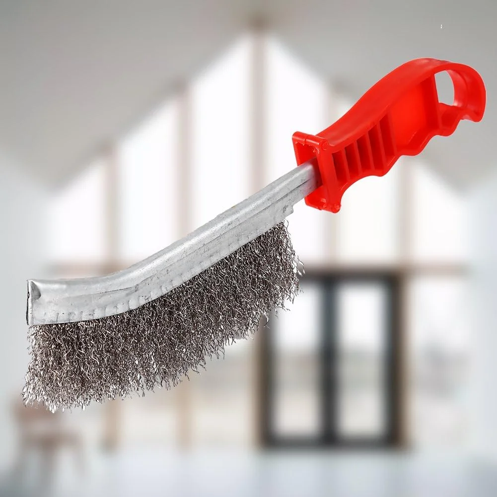 TOPINCN Wire Brush, Heavy Duty Scratch Wire Brush